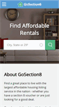 Mobile Screenshot of gosection8.com