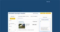 Desktop Screenshot of hha.gosection8.com
